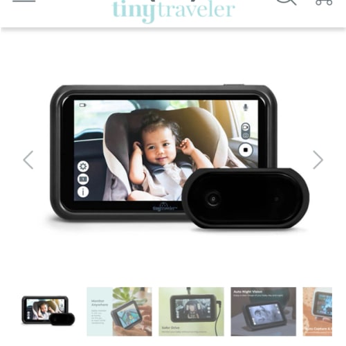 Tiny Basic - HD Baby Car Camera Monitor System - Tiny Traveler