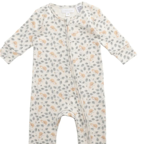 Organic Cotton Reese Zip Onepiece - Freddie Fox – Jamie Kay USA
