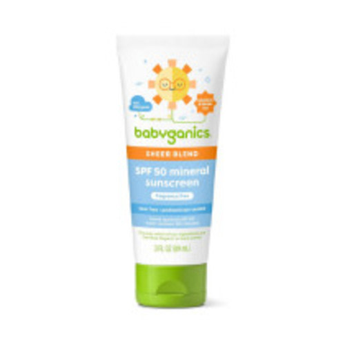 Babyganics Sheer Blend SPF50 Mineral Sunscreen