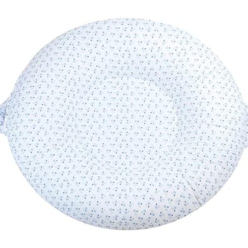 Pello Multi-use Luxe Baby, Floor Pillow/Play Mat/Lounger (Oxford/Blue)