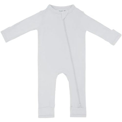 KYTE BABY Unisex Rayon Made From Bamboo Zippered Rompers 0-24 Months