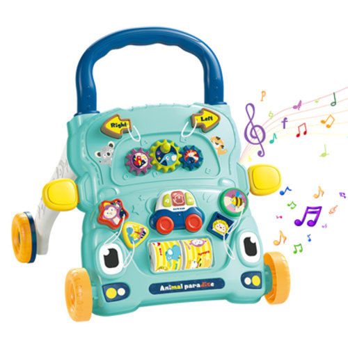 Richgv Toddler Kids Infant Baby Walker Toys, Sit to Stand Learning Activity Center, Push Walker for 1 Year Old