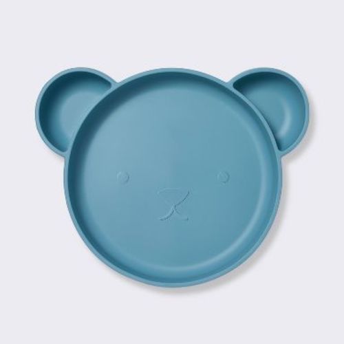 Silicone Dining Plate - Blue Bear - Cloud Island™