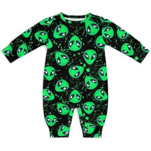 Newborn Baby Romper Clothing Cute Infant Long Sleeve Clothes Jumpsuit Playsuit One Piece Outfit for Boy Girl