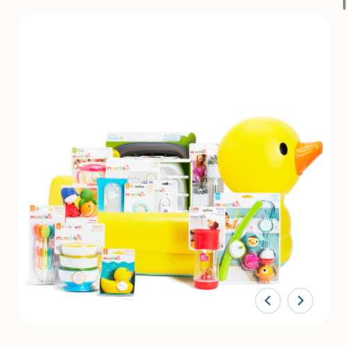 White Hot® Duck Tub Gift Basket | Munchkin