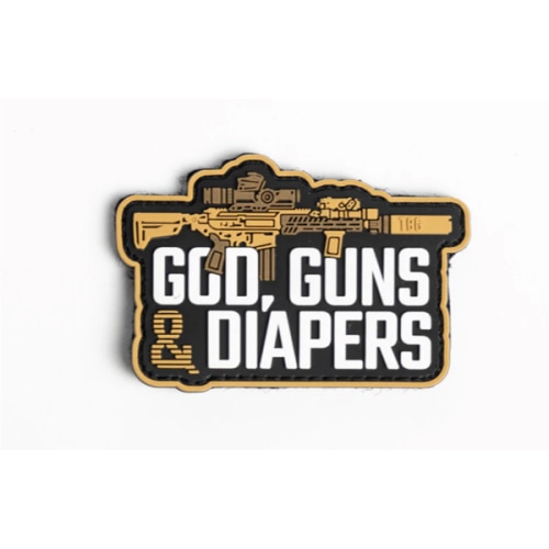 God, Guns & Diapers Patch - AR V2 by Tactical Baby Gear