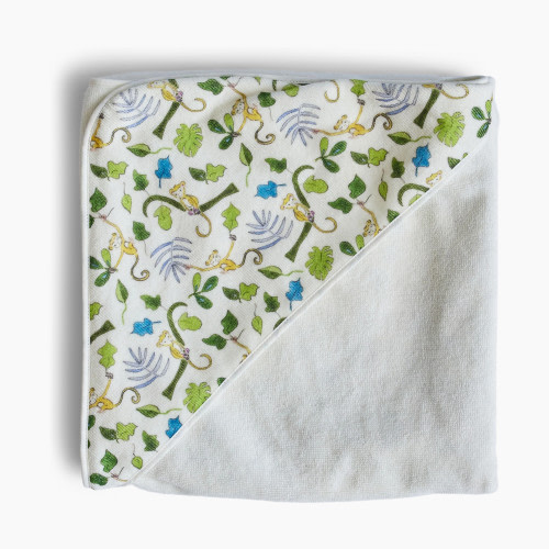 Timo & Violet Hooded Bath Towel - Happy Monkey