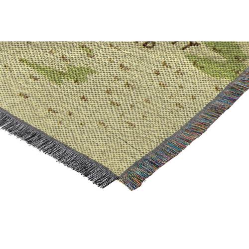 Disney Winnie the Pooh Hundred Acre Woods Woven Tapestry Throw Blanket