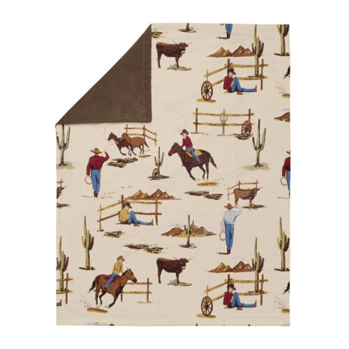 Sweet Jojo Designs Wild West Cowboy Security Baby Blanket & Reviews | Wayfair