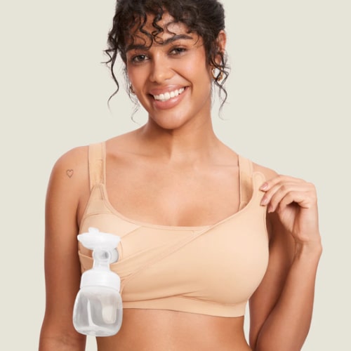 Natrelax® Velcro All-in-One Nursing & Pumping Bra