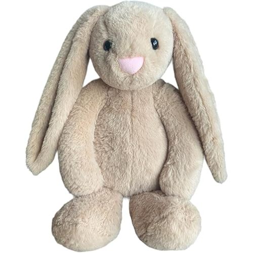 3 lb Weighted Bunny Stuffed Animal 16 in - Weighted Plush Animals - Weighted Stuffed Animals for Anxiety - Weighted Stuffed Animals for Kids, Adults