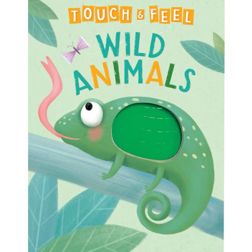Wild Animals: A Touch and Feel Book - Children's Board Book - Educational