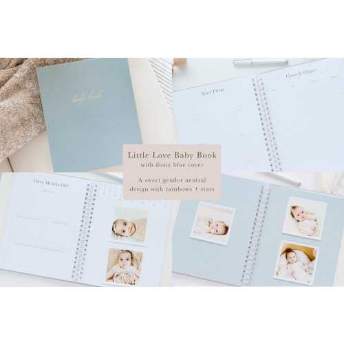 Baby Book | First Year Baby Book | Baby Memory Book | Baby Gift | Baby Shower Gift | Gender Neutral | Baby Announcement | Pregnancy