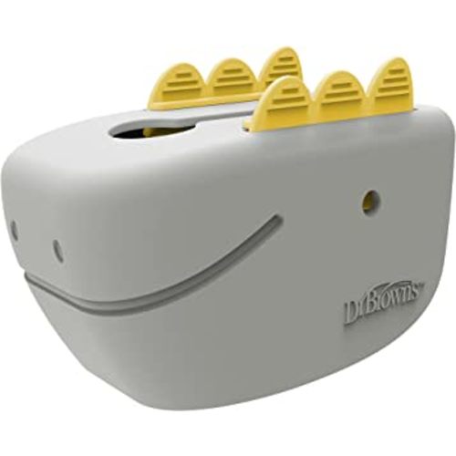 Dr. Brown’s CleanUp Dino-Soft Baby Bath Spout Cover, Soft and Safe on Tub Faucet, Toddler Bathtub Safety for Kids, BPA Free, Certified Plastic Neutral