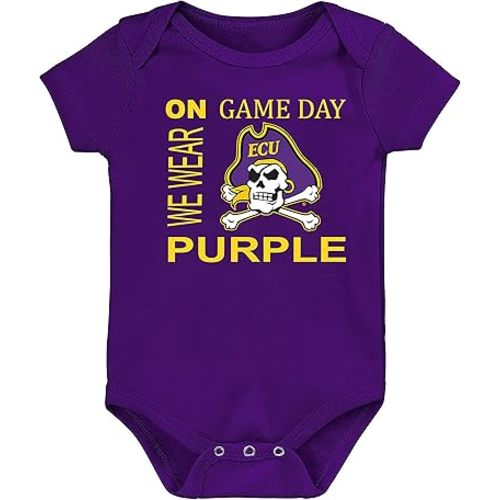 East Carolina Pirates On Game Day Baby Onesie