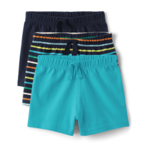 Baby Boys Striped Shorts 3-Pack - Tidal