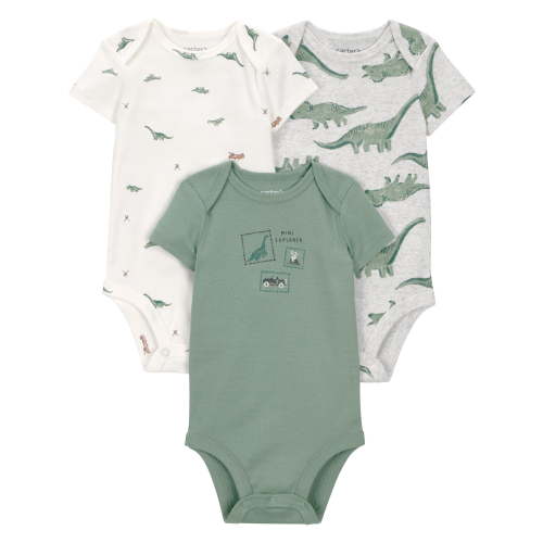 Carter's Child of Mine Baby Boy Bodysuit, 3-Pack, Sizes Preemie-18 Months