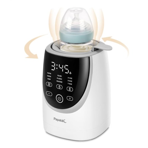 Amazon.com : Papablic NutriWarm™ Swirlable Bottle Warmer – Advanced Nutrient-Preserving Warming Technology, Fast and Even Warming for Breastmilk & Formula, Precise Temperature Control, Easy to Use : Baby