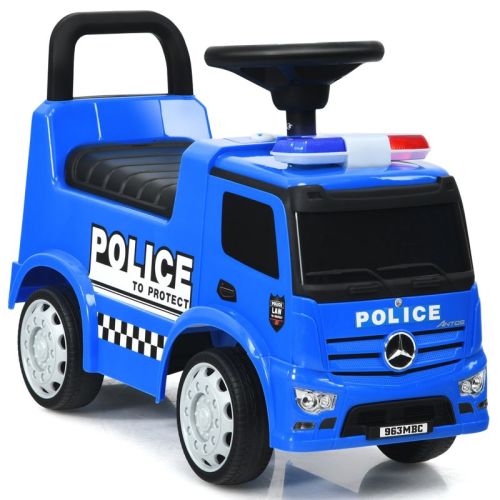 Infans Kids Ride On Push Police Car Licensed Mercedes Benz Push And Ride Racer