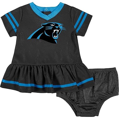 Gerber Girls' NFL Team Jersey Dress and Diaper Cover