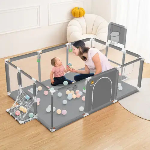 Kick & Hoop Baby Playpen