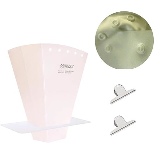 Cloth Diaper Sprayer Splatter Shield - Snap Design to Avoid Falling, Stable Placement Allows for One-handed Rinsing. Cloth Diapers, Dog Diapers, Lick Mat, Shoes, Clothes etc.