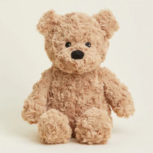 Microwavable Brown Curly Bear Warmies | Warmies USA