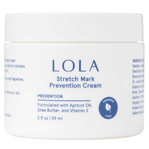 LOLA Stretch Mark Cream - Paraben Free - Made from 15 Botanical Oils & Extracts - 2 oz