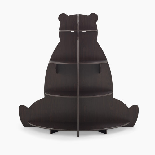 Delta Children Bear Bookcase - Crafted Walnut