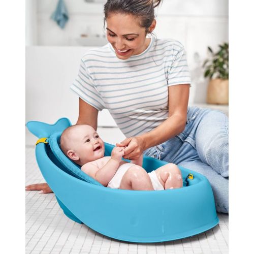 Skip Hop Moby Smart Sling 3-Stage Baby Bath Tub - Gray