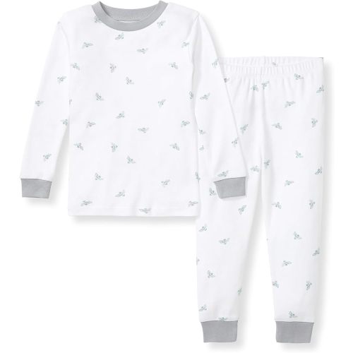 Burt's Bees Baby Infant and Boys' 2-Piece Long Sleeve Tee and Long Pant Cotton Pajama Set