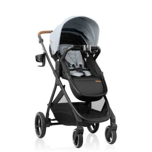 Evenflo Gold Shyft Intuiti Full Size Stroller - Quartz: Single Configuration, EVA Tires, 55 lbs Capacity
