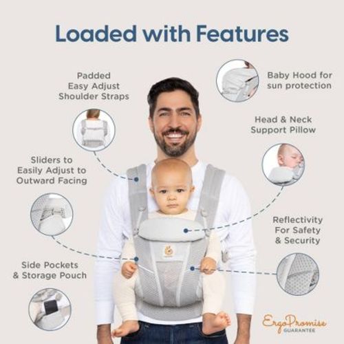 Ergobaby Omni Deluxe Mesh - Onyx Black