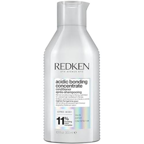 Redken Acidic Bonding Concentrate Conditioner For Damaged Hair Repair - Strengthens and Repairs Weak and Brittle Hair
