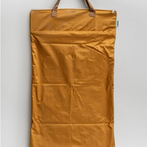 Large Zipper Hanging Wet Bag, Laundry Bag with Handles