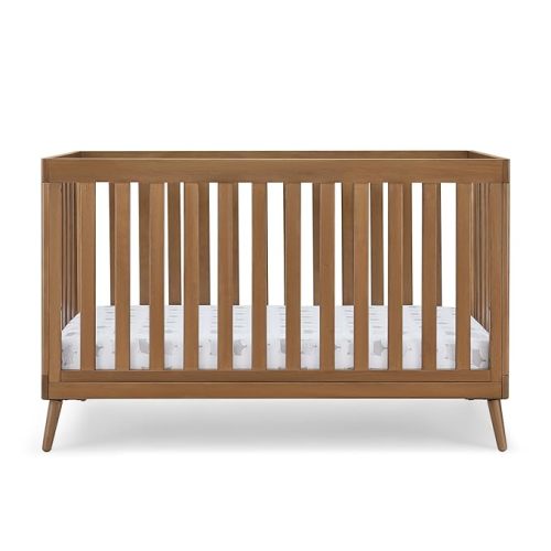 Delta Children Essex 4-in-1 Convertible Crib - Greenguard Gold Certified, Chestnut