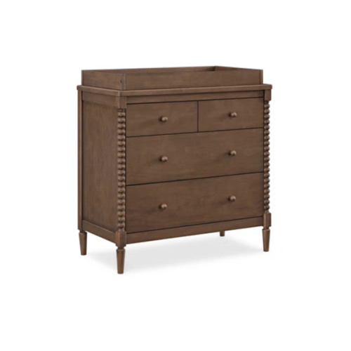 Saint 4 Drawer Dresser with Changing Top and Interlocking Drawers | Delta Children