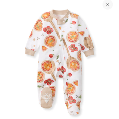 Brick Oven Pizza Organic Cotton Sleep & Play – Burt's Bees Baby