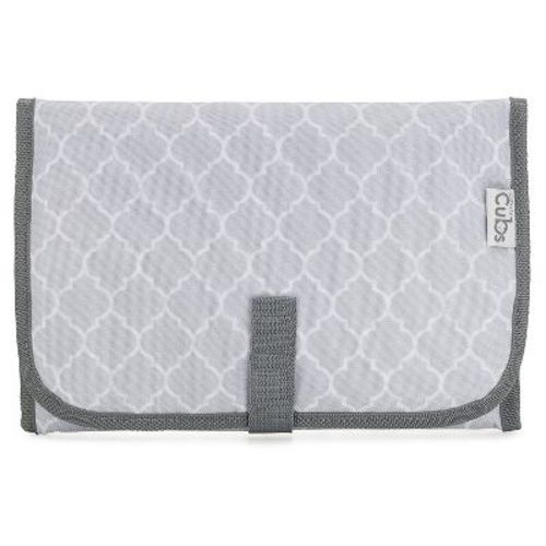 Portable Diaper Changing Pads For Newborn Girl & Boy, Compact By Comfy Cubs (grey Pattern, Compact)