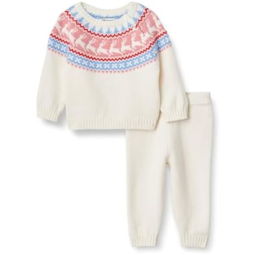 Amazon Essentials x Sofia Grainge Toddlers and Baby Boys' Sweater Set