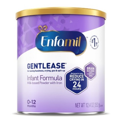 Enfamil Gentlease Powder Infant Formula - 12.4oz: Gluten-Free, Easy to Digest, Milk-Based
