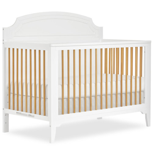 Harriet Bee Jpma & Greenguard Gold Certified Milton 5 In 1 Convertible Crib Made With Sustainable New Zealand Pinewood | Wayfair