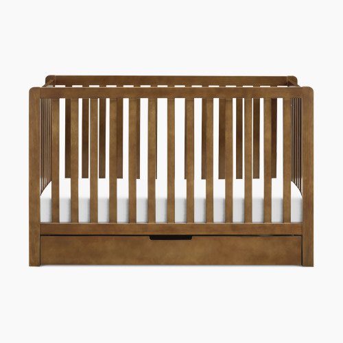 Carter's by daVinci Colby 4-in-1 Convertible Crib with Trundle Drawer - Walnut