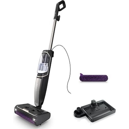Shark Steam Pickup 3-in-1 Steam Mop Picks Up Debris, Deep Scrubs, & Steam Sanitizes - All At Once, Lightweight Steam Cleaner for Home with Sealed Hard Floors like Hardwood, Tile & Laminate, SD201