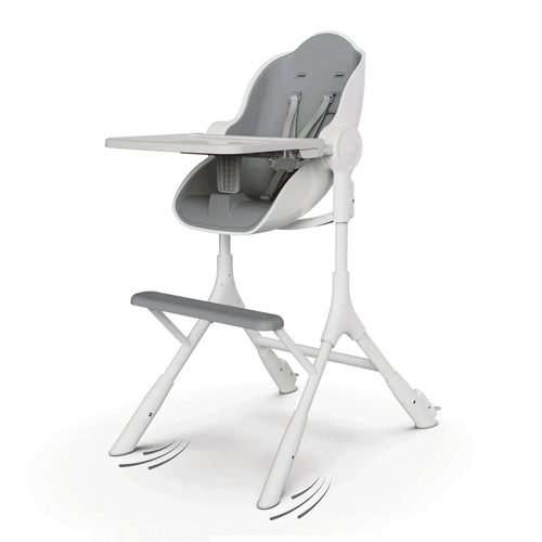 Cocoon Z High Chair | Lounger - Ice Grey | Oribel
