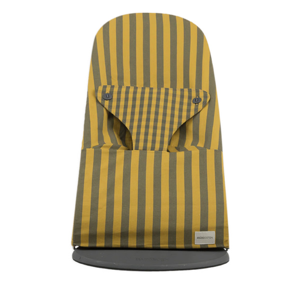 Babybjörn Olive + Gold Cover · Minicoton