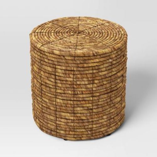Woven Storage Ottoman Natural - Room Essentials™