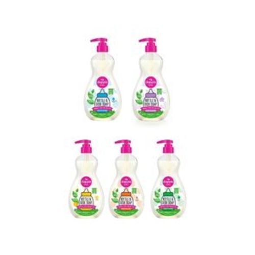 Dapple Baby, Bottle and Dish Soap Dish Liquid Plant Based Hypoallergenic 1 Pump Included, Packaging May Vary, Fragrance Free, 16.9 Fl Oz (Pack of 3)