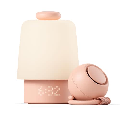 Hatch Baby Sleep Bundle: Home & Travel Sound Machines | Expert Sleep Support | Registry Essential | Includes Hatch Baby and Portable Hatch Go (Peach)