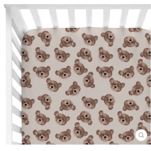Teddy's Bears Crib Sheet*